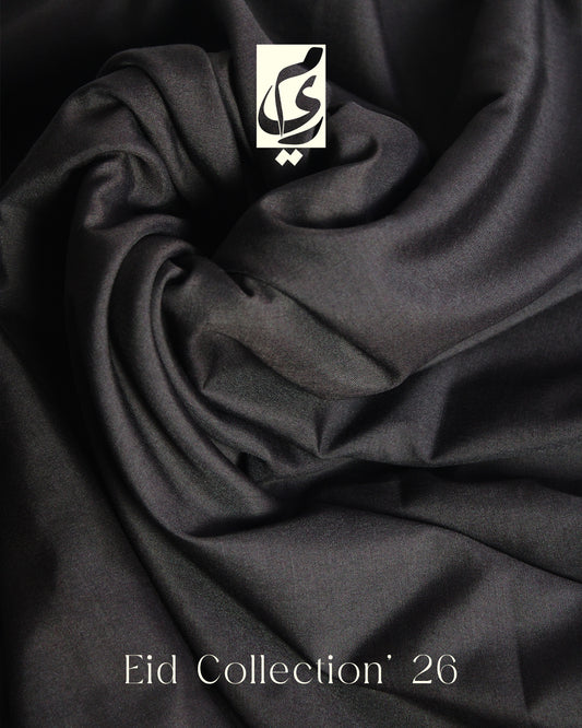 Meer-e-Khaas Premium Dark Chocolate Men’s Unstitched Paki Suit – Four Season Wash & Wear